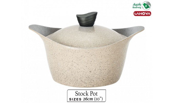 LAHOYA GRANITE POT WITH LID 26 CM