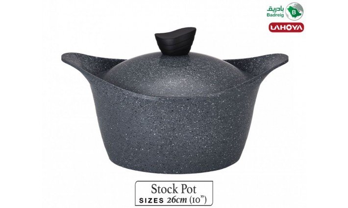 LAHOYA GRANITE POT WITH LID 26 CM