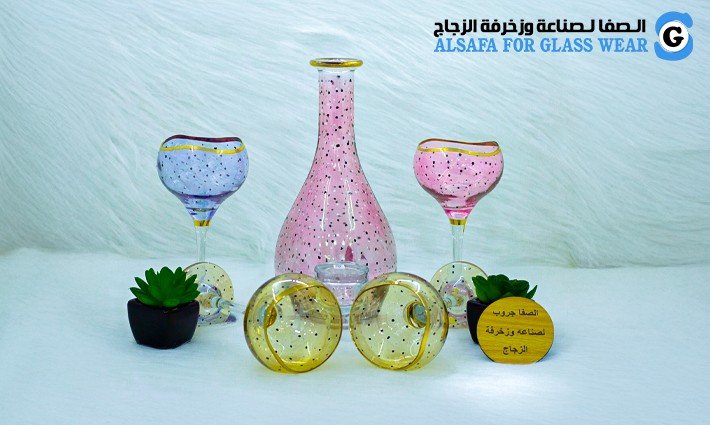 Sorbet set, Boom Lester, gold dotting, cutting