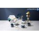 24 blue gateau set